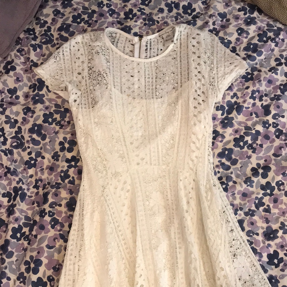 american rag white lace dress